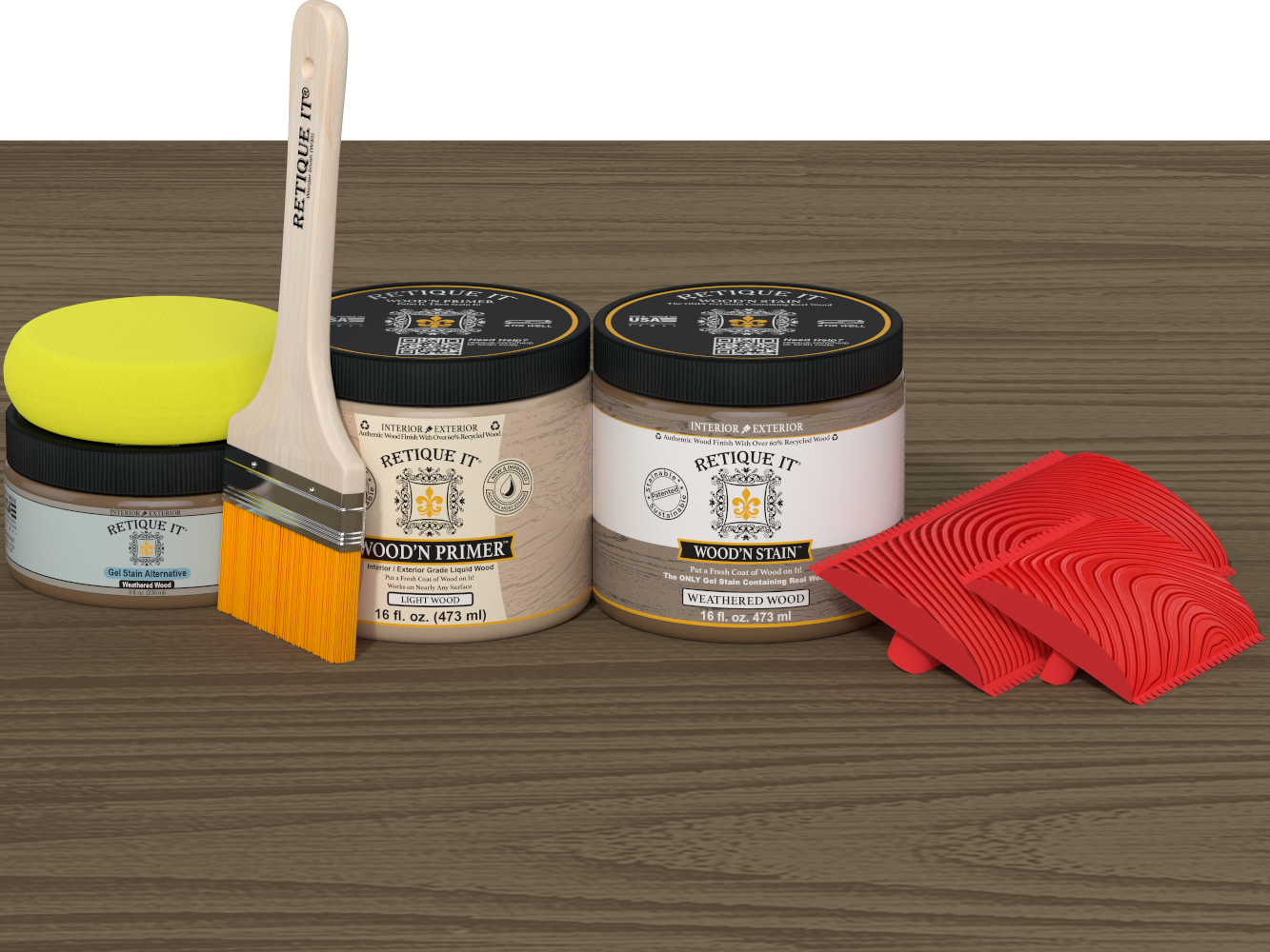 Multi-purpose Wood'n Kit (Med) - Weathered Wood