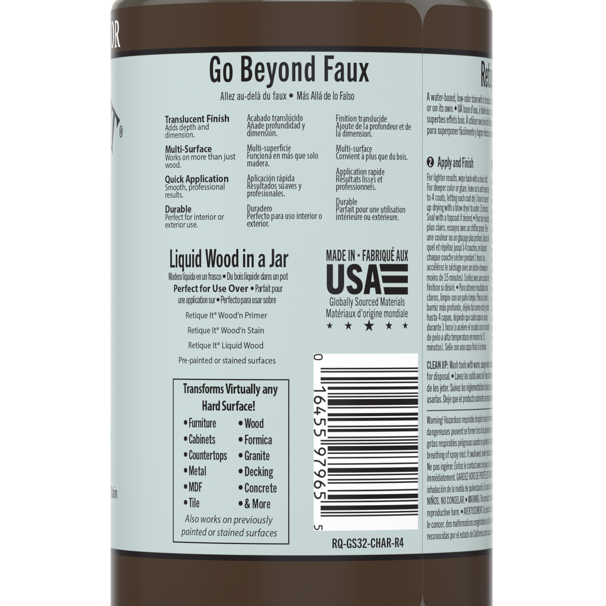 Gel Stain - Charcoal