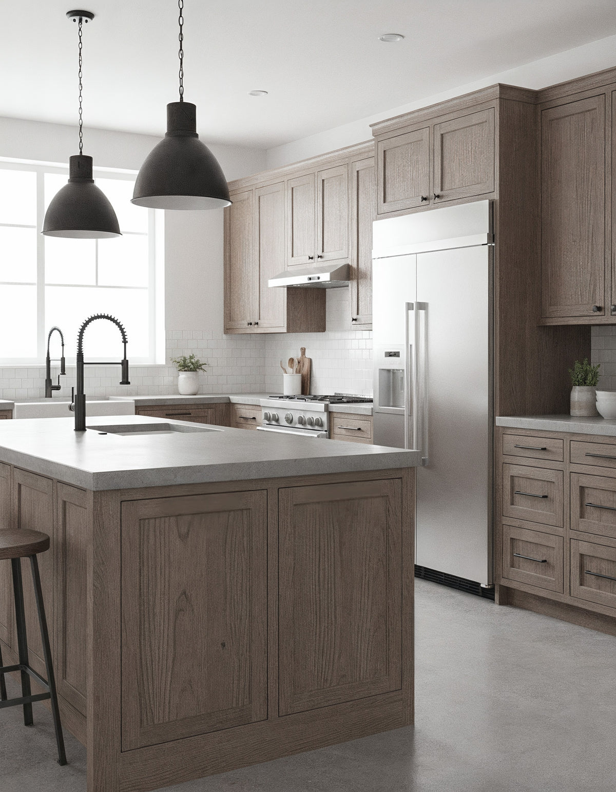 Large Weathered Wood'n Kit by Retique It® for exterior wood finishing, featuring weathered wood texture and application tools.