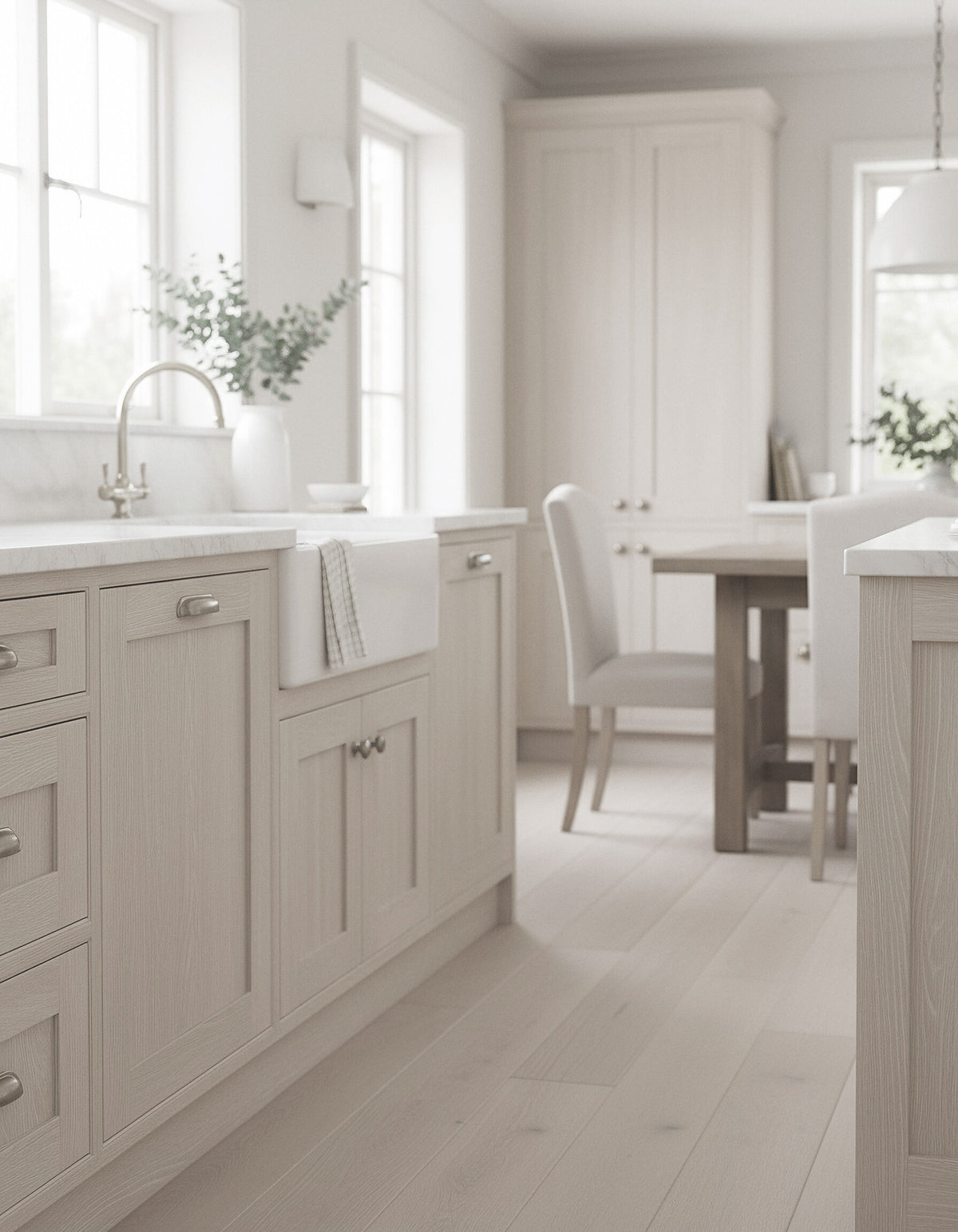 Retique It® Wood'n Kit Large in White Wash for exterior top coat, showing rustic wood surface with finished whitewashed look.