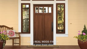 Wood'n Finish Front Door Kit - Classic Black