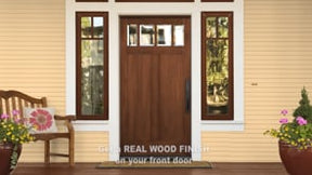 Wood'n Finish Front Door Kit - Drift Wood