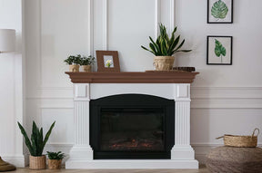 Fireplace Mantel Wood'n Finish Kit - Java