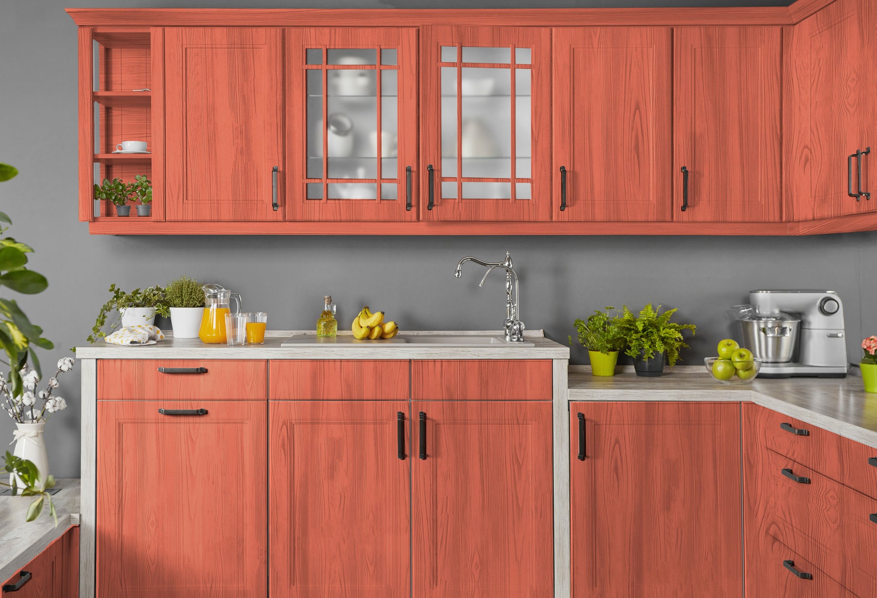 Rustic Finish Kit - Rustic Red