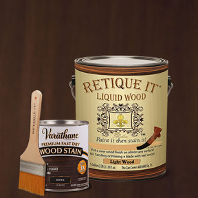 Liquid Wood Kit - Kona Oil-based Stain
