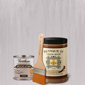 Liquid Wood Kit - Antique White Oil-based Stain