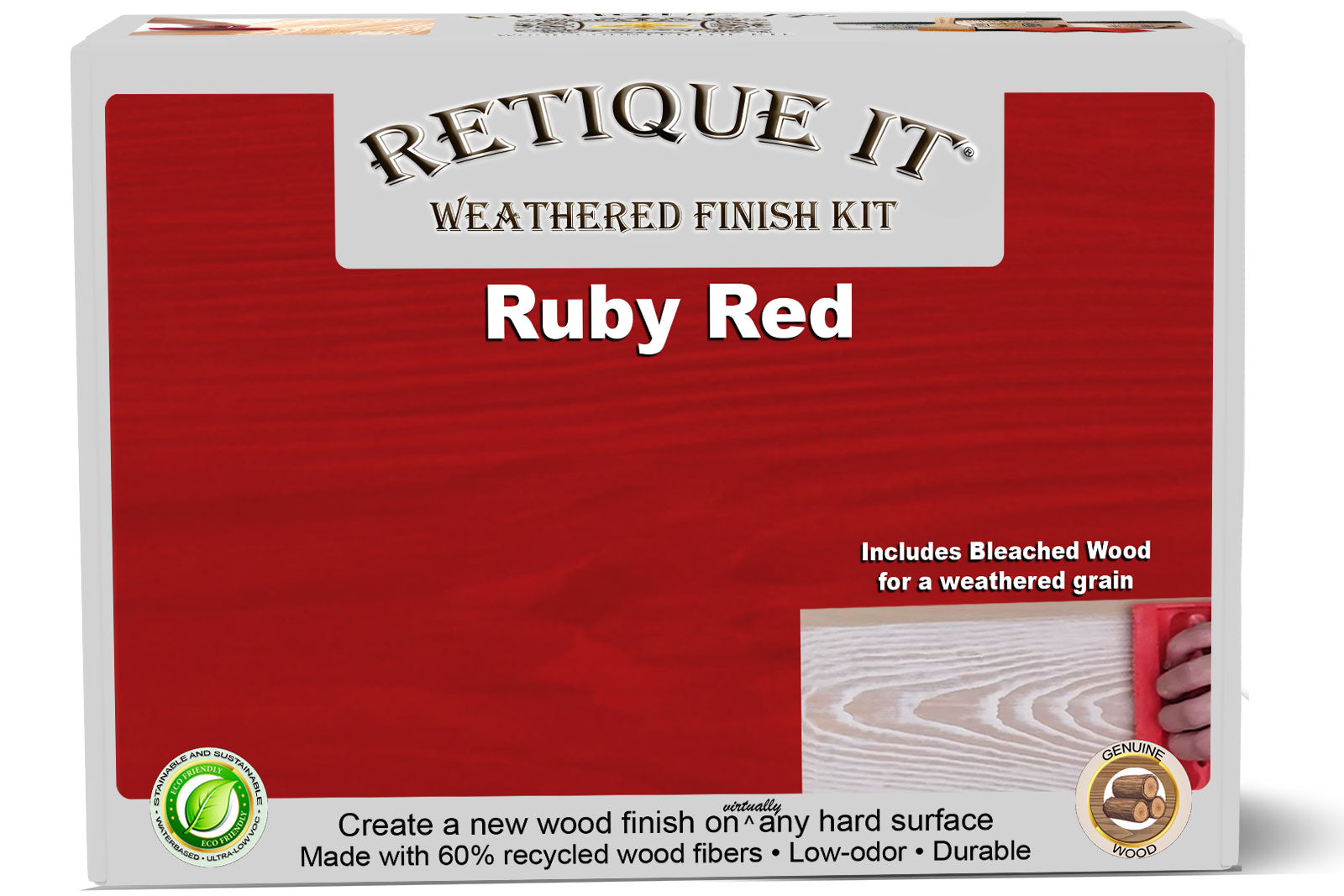 Weathered Finish Kit - Ruby Red