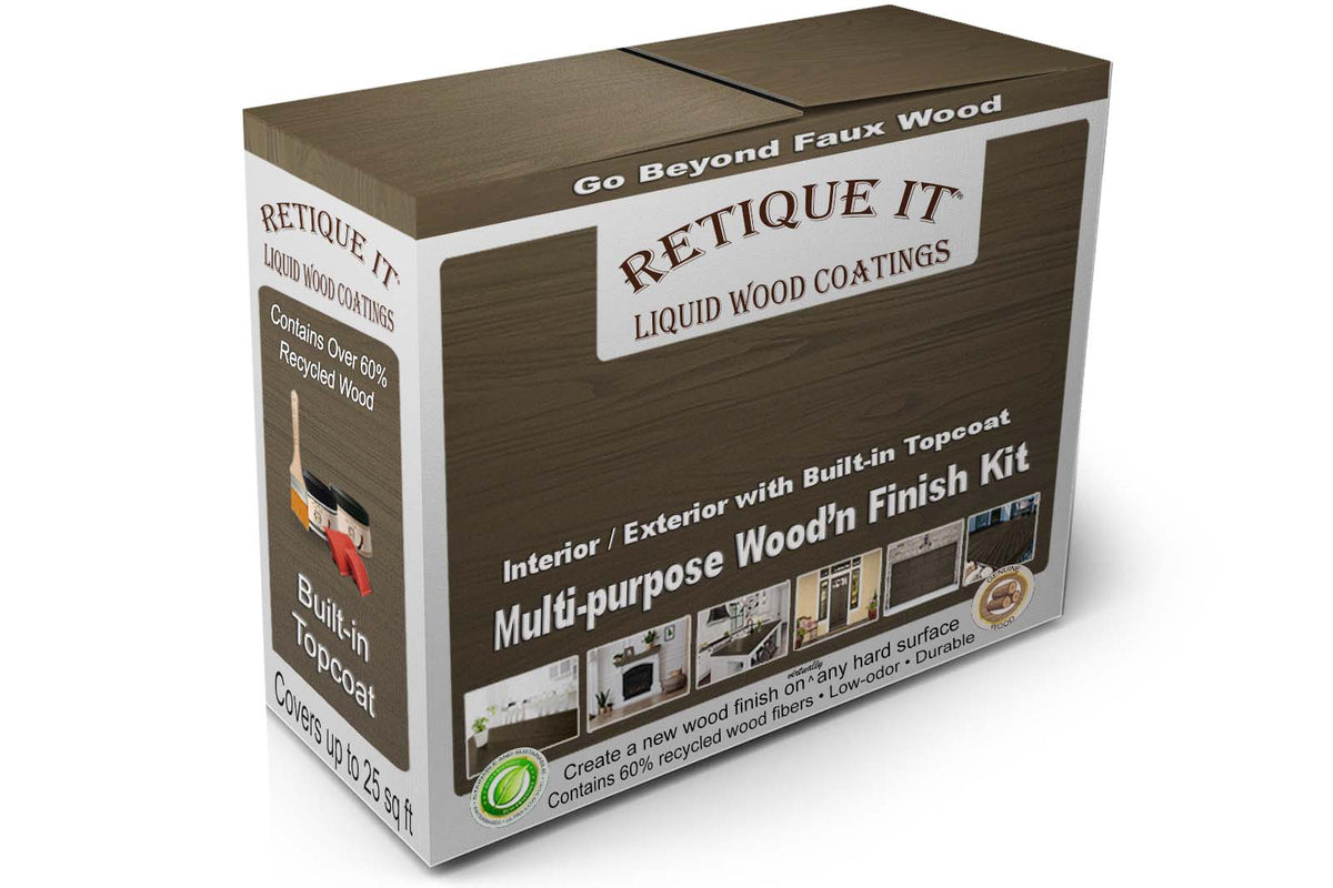 Fireplace Wood'n Kit (Full Fireplace) - Charcoal