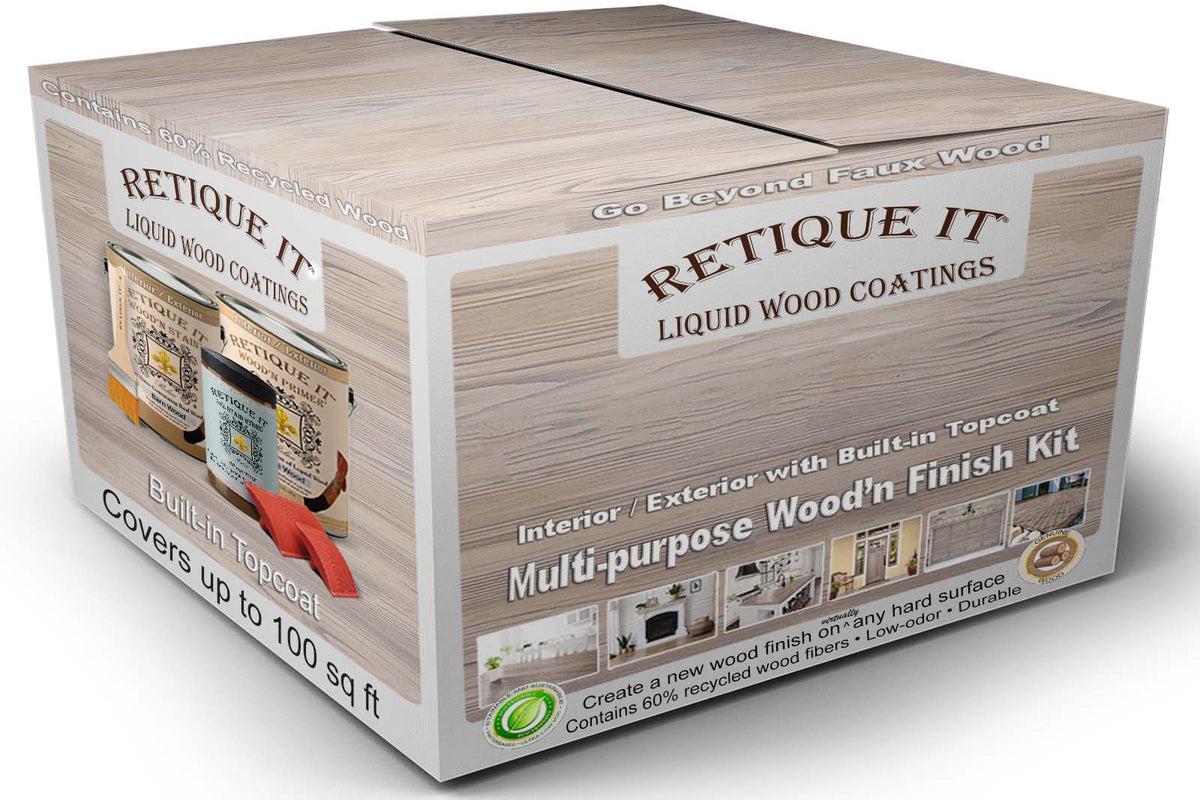 Wood'n Cabinet Kit (48 Door / Grained) - French Oak