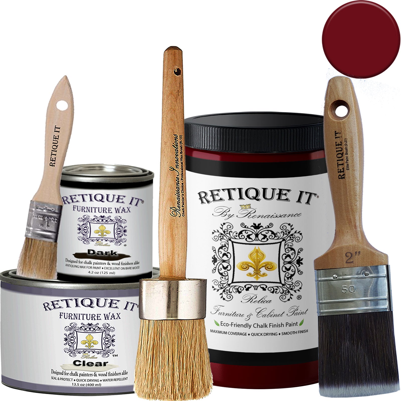 Renaissance Furniture Paint - Burgundy